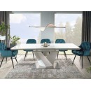 Стул SIGNAL CHERRY Velvet Bluvel 85 бирюзовый/черный